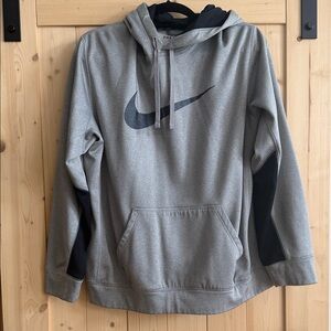 Nike White Therma-Fit Sweatshirt